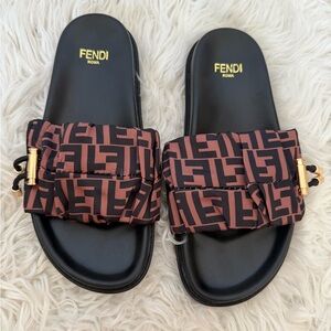 Black and brown Logo Slides